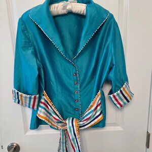 Marisa Baratelli Silk Top 12